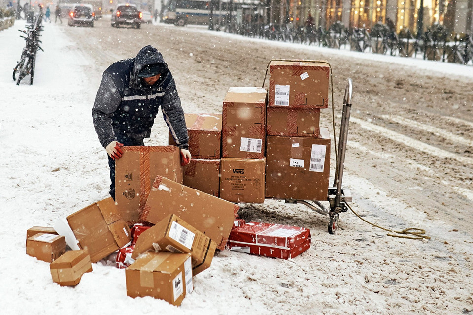 Người New York trong mùa đông lạnh giá kỷ lục